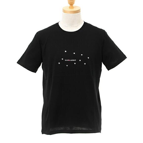 サンローラン パリ Saint Laurent Paris メンズ Tシャツ ブラック Ybjf2 1081 Black Ysl Rtw0006 Chelseagardensuk 通販 Yahoo ショッピング