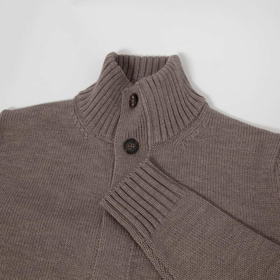 ザノーネ ZANONE 長袖カーディガン CARDIGAN CHIOTO SLIM FIT キョート スタンドカラー カーディガン 810100 ZR229 メンズの画像