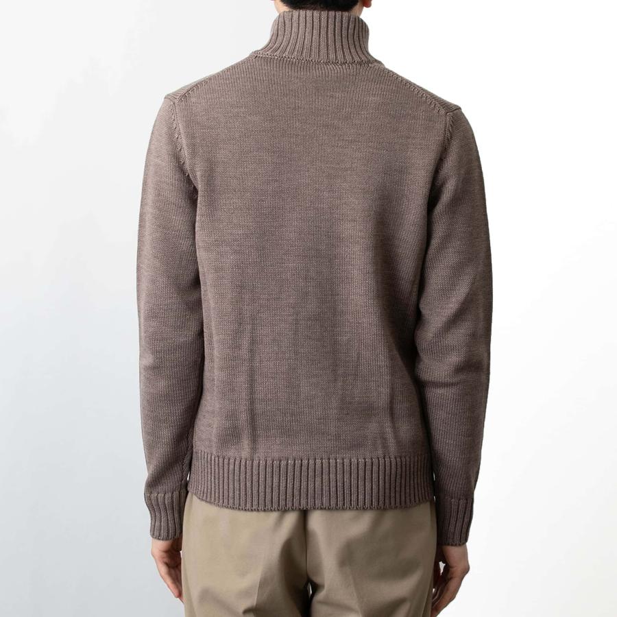 ザノーネ ZANONE 長袖カーディガン CARDIGAN CHIOTO SLIM FIT キョート スタンドカラー カーディガン 810100 ZR229 メンズの画像