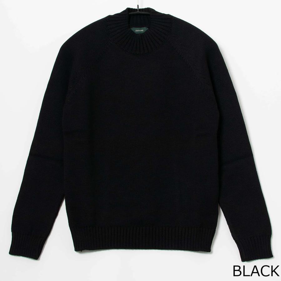 バフィー　イタリア製ニットセーター　モックネック　ザノーネ バフィー イタリア製ニットセーター モックネック ザノーネ バフィー