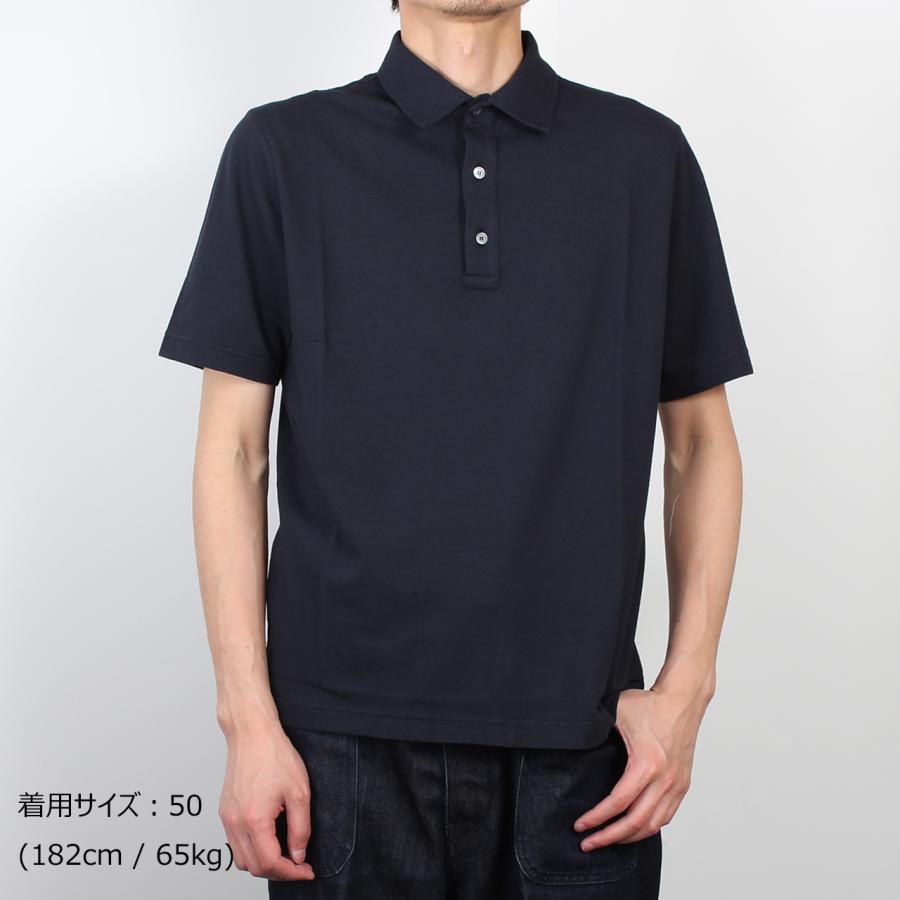 CLANQUEEN ポロシャツ　Mサイズ ZANONE（ザノーネ） 半袖ポロシャツ POLO MC メンズ 815189 ZM325