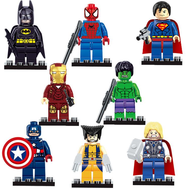 レゴブロック LEGO レゴミニフィグ アベンジャーズ 8体セット 互換品 プレゼント ブロック 知恵玩具 おもちゃ 互換品 プレゼント  :abc5537:CHIグッズヤフーSHOP - 通販 - Yahoo!ショッピング