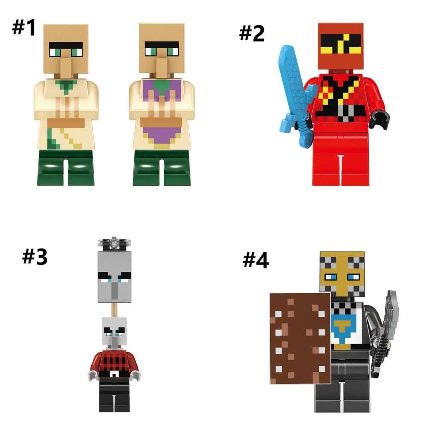 マインクラフト Lego 互換 ミニフィギュア 23カラー 3点以上送料無料 パーツ ばら売り パネル ミニフィグ ブロック 知恵玩具 おもちゃ 互換品 プレゼント Abc5541 Chiグッズヤフーshop 通販 Yahoo ショッピング