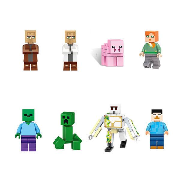 ポイント10倍 マインクラフト Lego 互換 村 自由に組み合わせ可 3タイプ ミニフィギュア付き 23カラー 3点以上送料無料 ミニフィグ ブロック 知恵玩具 おもちゃ プレゼント Heartlandgolfpark Com