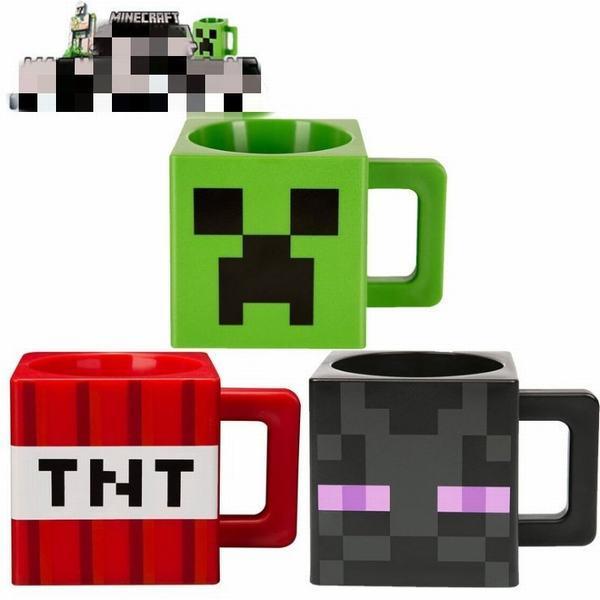 マインクラフト クリーパー マグカップ マグ コップ プラスチック パンダ 特価商品 ネコ 陶器 プレゼント かわいい 食器