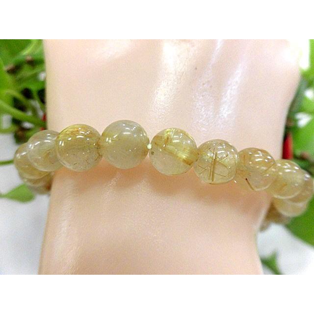 キャッツアイ タイチンルチルクォーツ プレスレット 8mm 天然石 金運 キャッツアイ タイチンルチルクォーツ プレスレット 8mm 金運 ゴールド