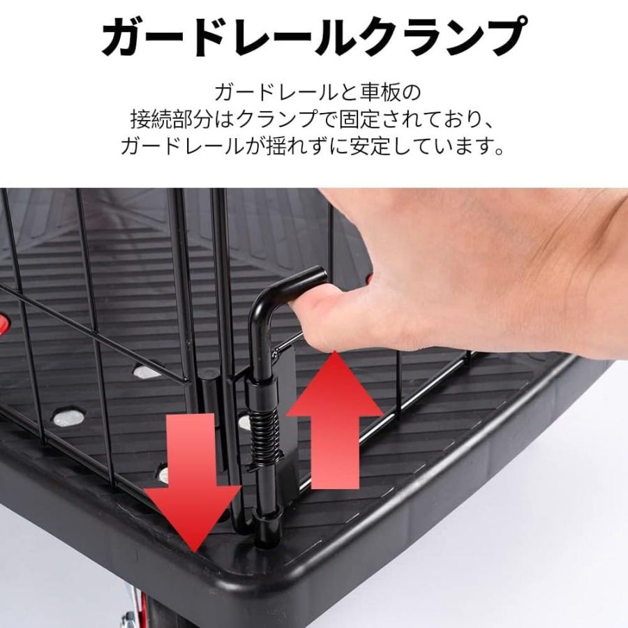 カゴ付き台車 折りたたみ ブレーキ付き カゴ台車 軽量 静音 耐荷重