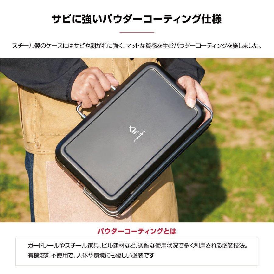 バーベキューコンロ South Light トランク型bbqグリル キャンプ用品 アウトドア 軽量 折り畳み おしゃれ 焚き火台 設置簡単 3 4人用 焼網付き あすつく Sl Kl22 保障できる