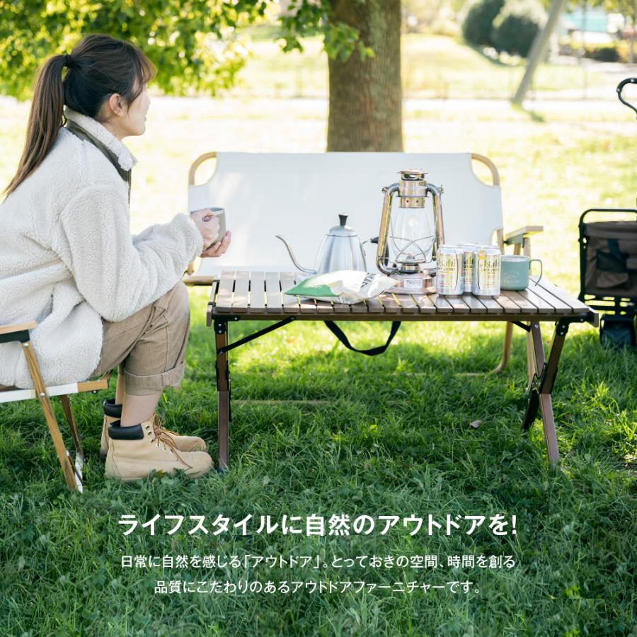 South Light アウトドアテーブル ロールテーブル&ランタンブラケット South Light アウトドアテーブル キャンプテーブル ソロ キャンプ