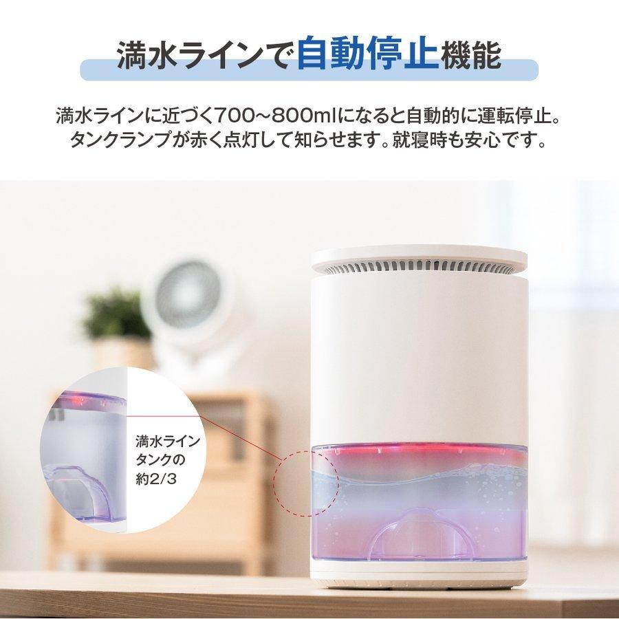 除湿機 小型 除湿器 コンパクト 軽量 梅雨対策 カビ防止 部屋干し 1L大