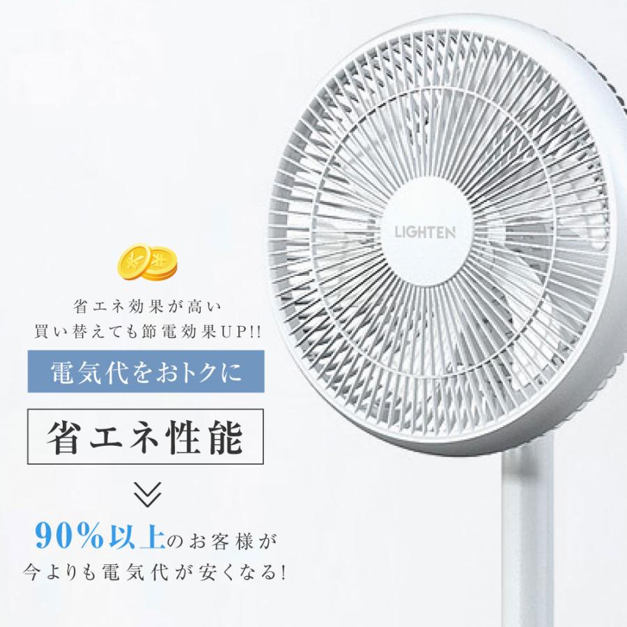 扇風機 サーキュレーター 爆買 DCモーター リビング 6枚羽根 小型 卓上