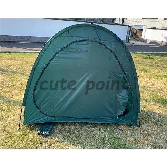 人気を誇る アジャスターレンチ 自転車置き場 自転車ガレージ サイクルポート サイクルハウス 1台 テント バイク 駐輪所 自転車 収納 ガレージ 保管 家庭用