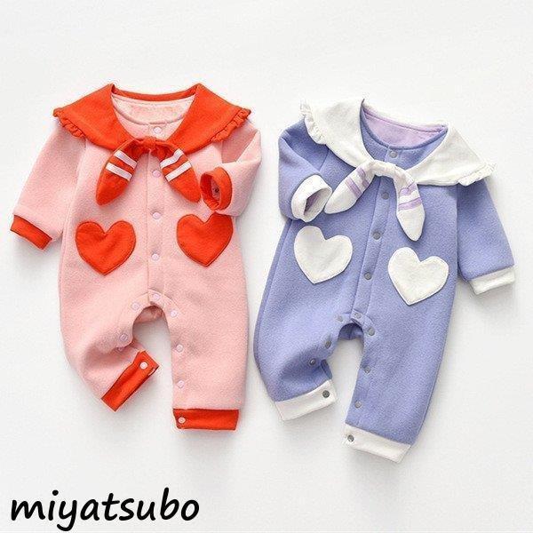 ベビー服 女の子 男の子 長袖 春 秋冬 キッズ服 59 66 73 80 90cm カバーオール ロンパース かわいい おしゃれ 安い服 おもしろ 子供服 お出かけ オーバーオール サイズ 90 14newton Com