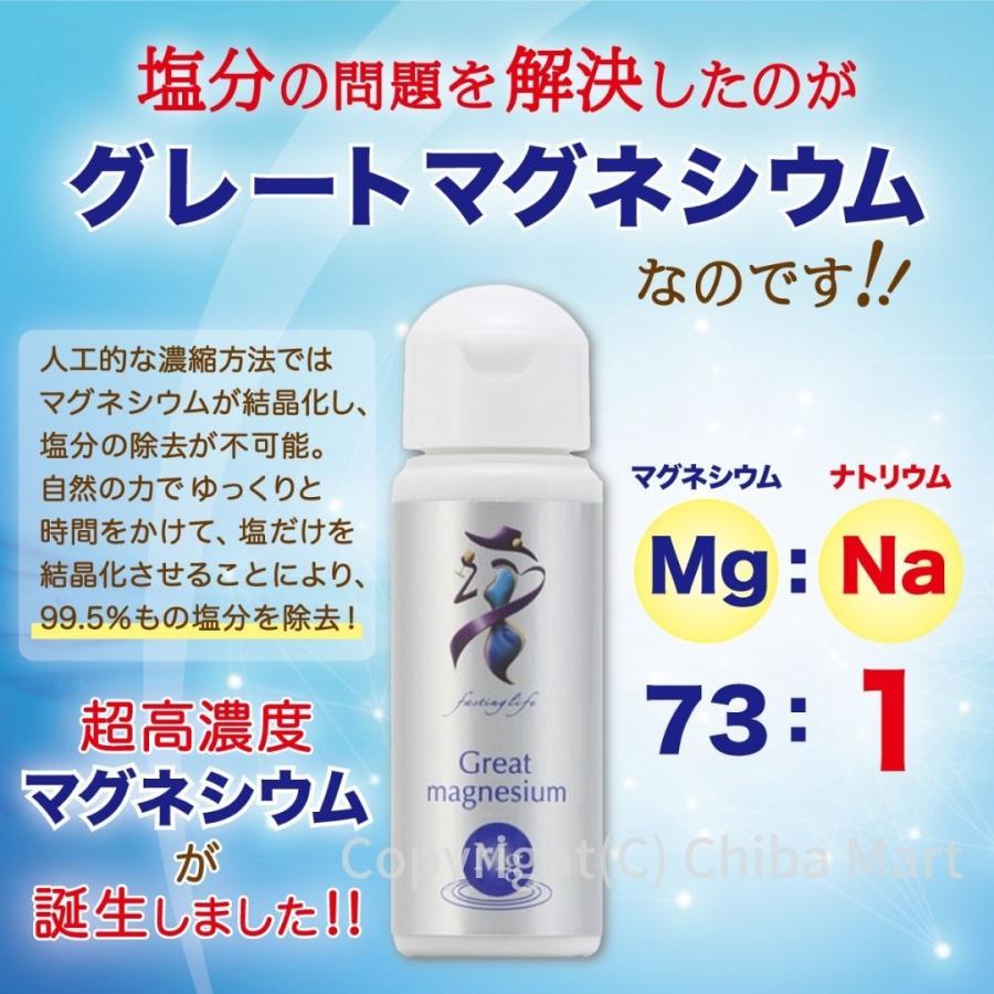 グレートマグネシウム マグネシウム サプリ 高濃度マグネシウム 50ml 