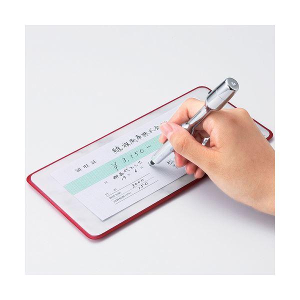 (まとめ) シヤチハタ 印マット4 なつ印・筆記用 レッド IMS-1B 1枚 〔×10セット〕の画像
