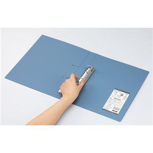 （まとめ） コクヨ DリングファイルS型 再生PP表紙 A4タテ 2穴 200枚収容 背幅34mm 青 フ-FD420B 1冊 〔×10セット〕の画像