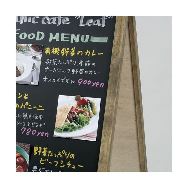レイメイ藤井アンティークA型ブラックボード Mサイズ W490×D650×H855mm LNB102 1枚の画像