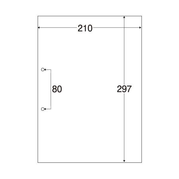 TANOSEEマルチプリンタ帳票(FSC森林認証紙) A4白紙 2穴 1セット(1000枚:500枚×2箱)の画像