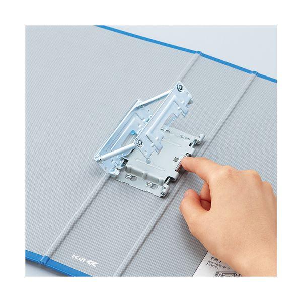 （まとめ）コクヨ K2両開きチューブファイルA4タテ 80mmとじ 青 K2フ-ETB680B 1冊 〔×10セット〕の画像