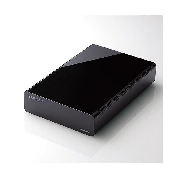ELECOM 外付けハードディスク・ドライブ e:DISK USB3.2 外付けハードディスク TV向け HDD 外付け ELECOM（エレコム） USB3.0 2TB 外付けハードディスク・ドライブ