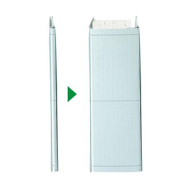 (まとめ) TANOSEE 背幅伸縮フラットファイル A4タテ 1000枚収容 背幅13〜113mm ピンク 1セット（10冊） 〔×5セット〕の画像