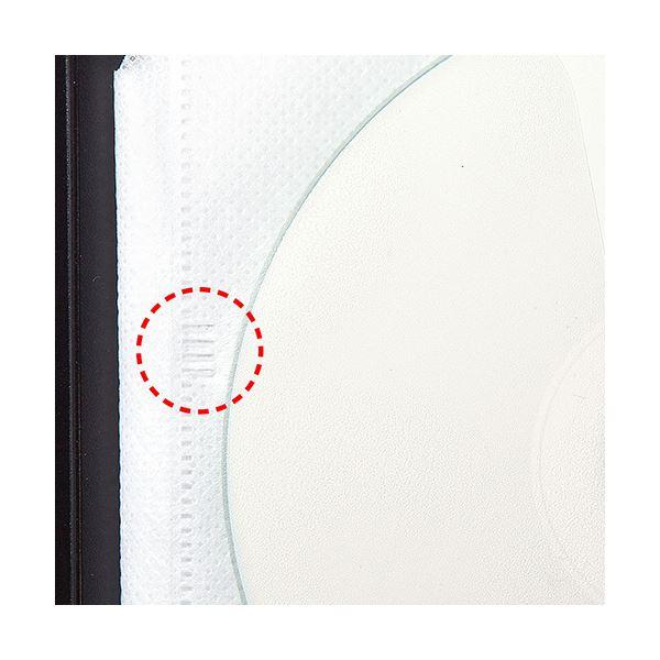 (まとめ) サンワサプライDVD・CDファイルケース 96枚収納 ブラック FCD-FL96BK 1個 〔×10セット〕_5