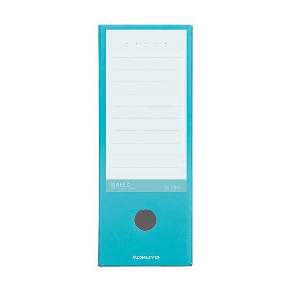 (まとめ) コクヨ 整理保存用具ボックス席(NEOS)A4ヨコ 背幅102粍 オリーブ緑であること A4-NELF-DG 1冊 〔×30仕かける〕