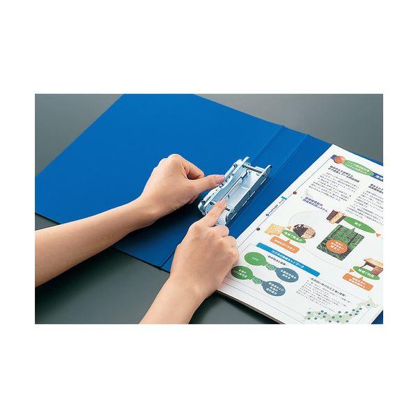 (まとめ) コクヨ チューブファイル Mタイプ 片開き A4タテ 300枚収容 背幅44mm 青 フ-1630B 1冊 〔×30セット〕の画像