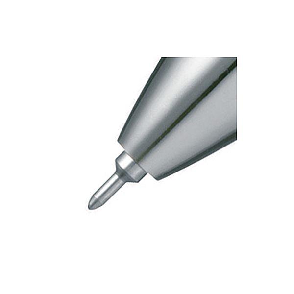 (まとめ) ぺんてる ゲルインクボールペン ノック式エナージェル 0.5mm 黒 (軸色 シルバー) BLN75Z-A 1本 〔×50セット〕_1