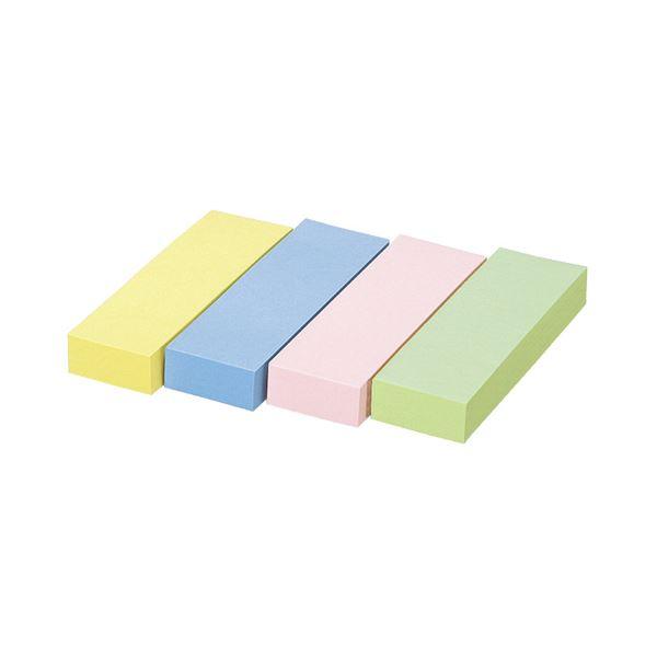 コクヨ タックメモ（お徳用・付箋タイプ）レギュラーサイズ 74×25mm 4色ミックス メ-2013N 1セット（480冊：20冊×24パック）_1