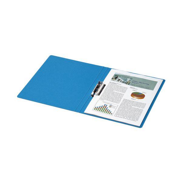 コクヨ レバーファイル（Mタイプ）（Z式）A4タテ 120枚収容 背幅20mm 青 フ-1300B 1セット（10冊）_2