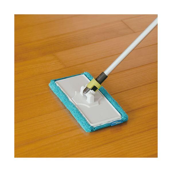 （まとめ）山崎産業 FloorLABOハイマジックウェットモップ N-300 1本〔×5セット〕_2