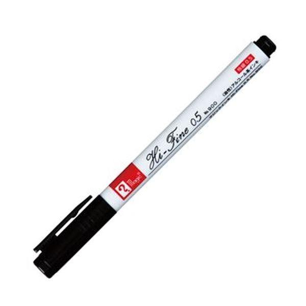 （まとめ）寺西化学 油性マーカー マジックインキNo.900 黒 M900R-T1 1セット（10本）〔×10セット〕の画像