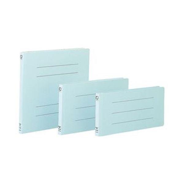 （まとめ）コクヨ 統一伝票用フラットファイル（ターンアラウンド用）T6×Y11 150枚収容 背幅18mm 青 フ-V44B 1セット（10冊）〔×10セット〕の画像