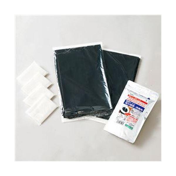 （まとめ）アズマ工業 非常用・簡易トイレセット20回分 AZ995 1セット〔×5セット〕_1