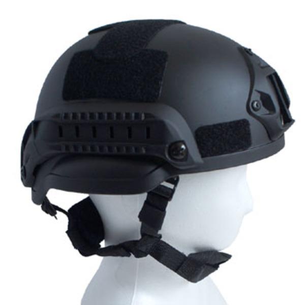 アメリカ軍特殊部隊MICH2002FASTヘルメットレプリカ ブラック｜chibamart｜02