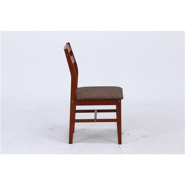 ダイニングチェア 食卓椅子 幅41×奥行50.5×高さ81cm ミディアム