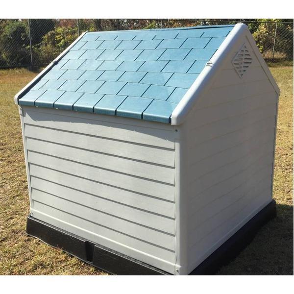 ドッグハウス 犬小屋 プラスチック製 XDB-413 MT-105 犬用品 ペット用品 ペットグッズ 組立品の画像