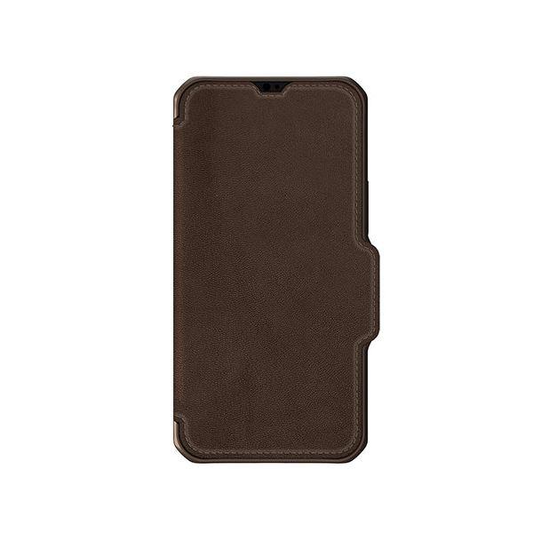 ITSKINS Hybrid Folio Leather for iPhone 13 mini/12 mini [Brown with real leather] AP2N-HYBRF-BNRL｜chibamart｜04