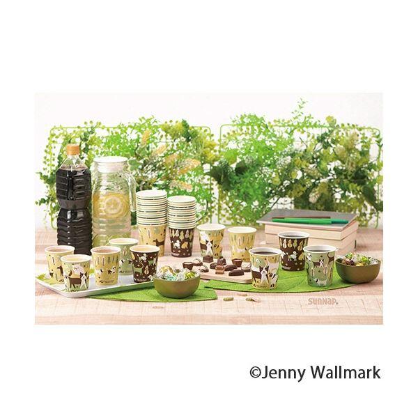 (まとめ) サンナップ JWドッグカップ 90ml(3オンス) C9050JWD 1セット(500個：50個×10パック) 〔×3セット〕の画像