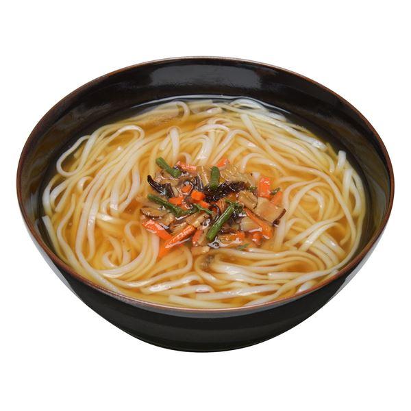 尾西食品 米粉めん 保存食 米粉でつくった山菜うどん×90個セット 袋入り フォーク付き 非常食 企業備蓄 防災用品 避難用具_2