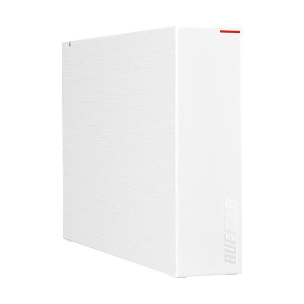 （まとめ）バッファロー ドライブステーションUSB3.2(Gen1)対応外付けHDD 1TB ホワイト HD-LE1U3-WB 1台〔×3セット〕