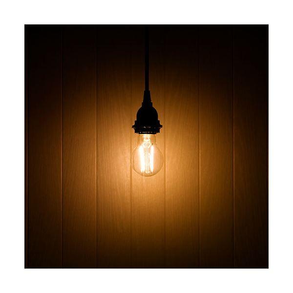 〔10個セット〕 YAZAWA フィラメントLED 40形 E26 LDA4LGC2X10_2