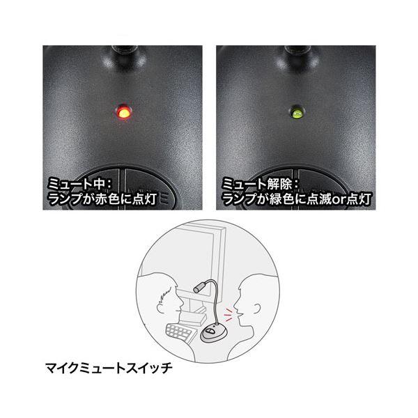 〔5個セット〕 サンワサプライ USBスタンドマイク MM-MCUSB25NX5_3