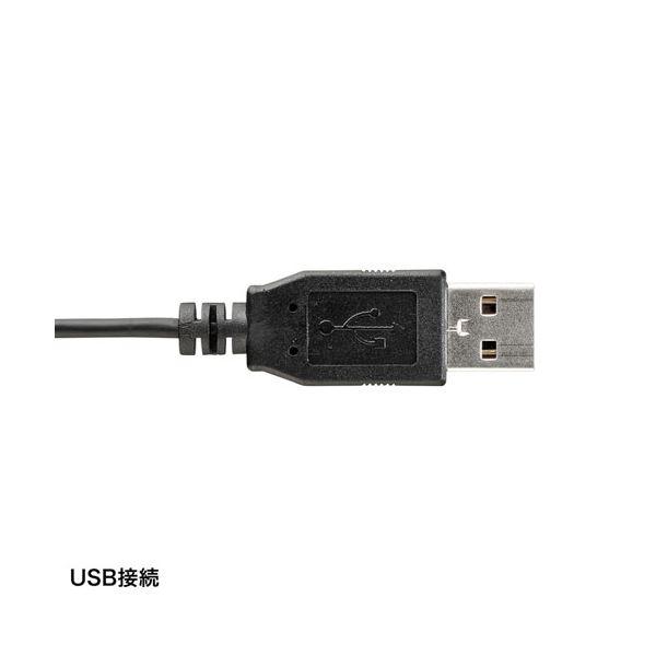 〔5個セット〕 サンワサプライ USBスタンドマイク MM-MCUSB25NX5_5