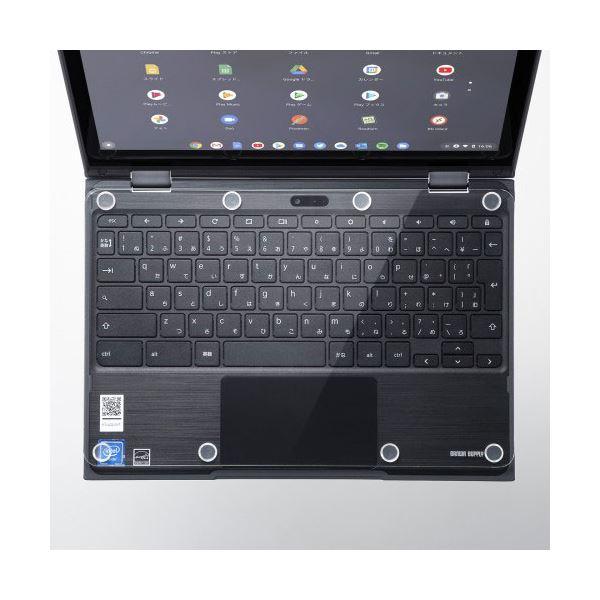 サンワサプライ ノートPCキーボード用アクリルカバー(Chromebook 11.6型用) PDA-STN64CL｜chibamart｜06