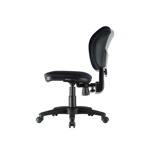 サンワサプライ オフィスチェア SNC-T162BK ブラック/ブラック〔組立式〕_5