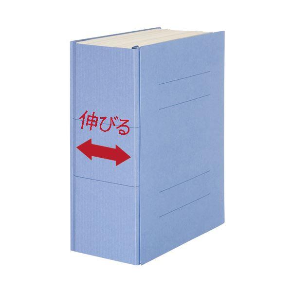 TANOSEE 背幅伸縮フラットファイルA4タテ 1000枚収容 背幅18~118mm グリーン 1セット(30冊)_1
