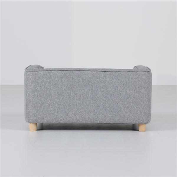 ペット用 ベッド ソファ 犬用 猫用 PAUL ポール GY グレー 組立品 ペット用品〔代引不可〕