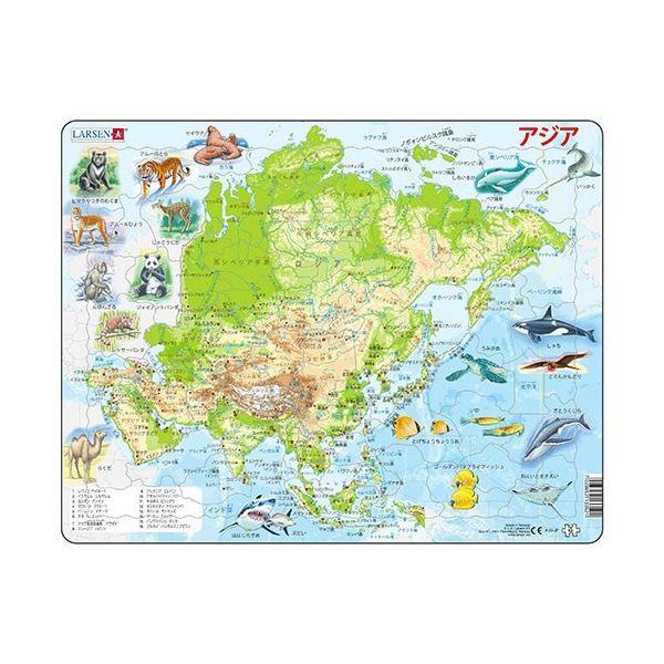 インショップ 世界地図パズル セット